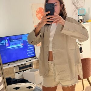 Zara linen shirt